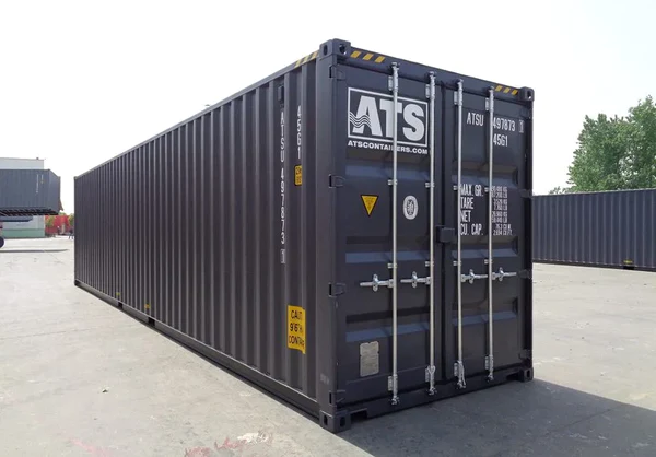 Contenedor abierto de 40 pies: carga fácil para mercancías voluminosas