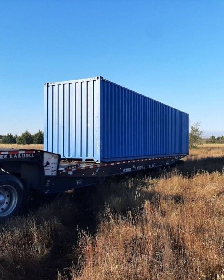 Contenedor de lado abierto de 40 pies