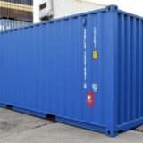 Contenedores marítimos de 20 pies.