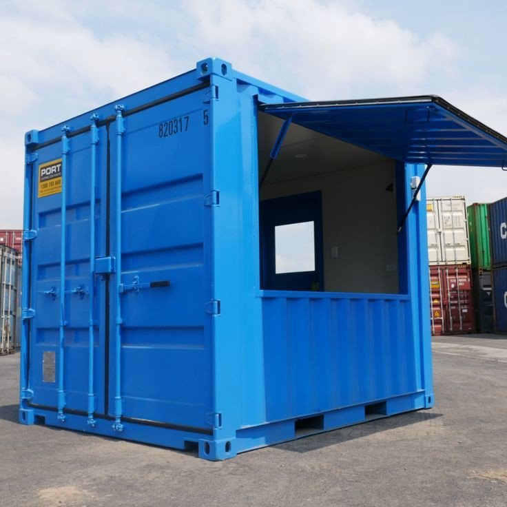 Contenedor de 10 pies: compacto y versátil