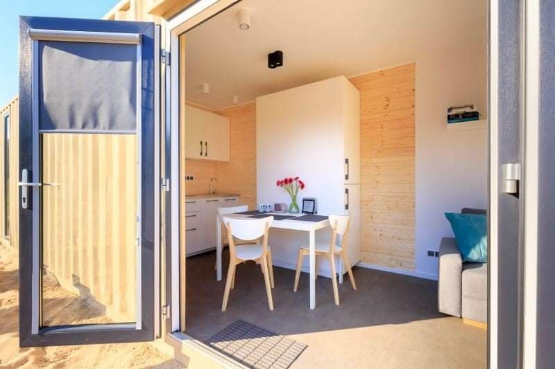 Casa contenedor – Modelo doble de 40 pies convertido - Imagen 8