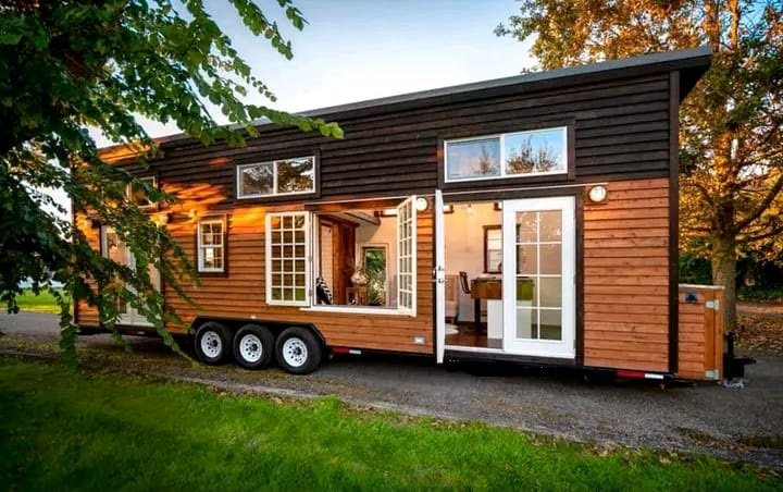 Casa contenedor – Modelo doble de 40 pies con dormitorios