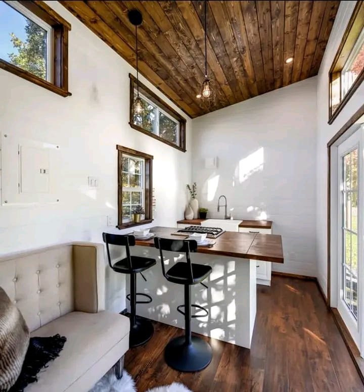 Casa contenedor – Modelo doble de 40 pies con dormitorios - Imagen 4